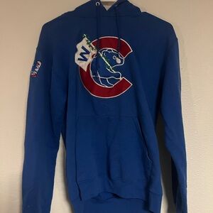 Blue Chicago Cubs Fly The W Hoodie